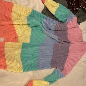 Debut pastel colorful sweater